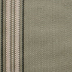 Striped flatweave runner in green