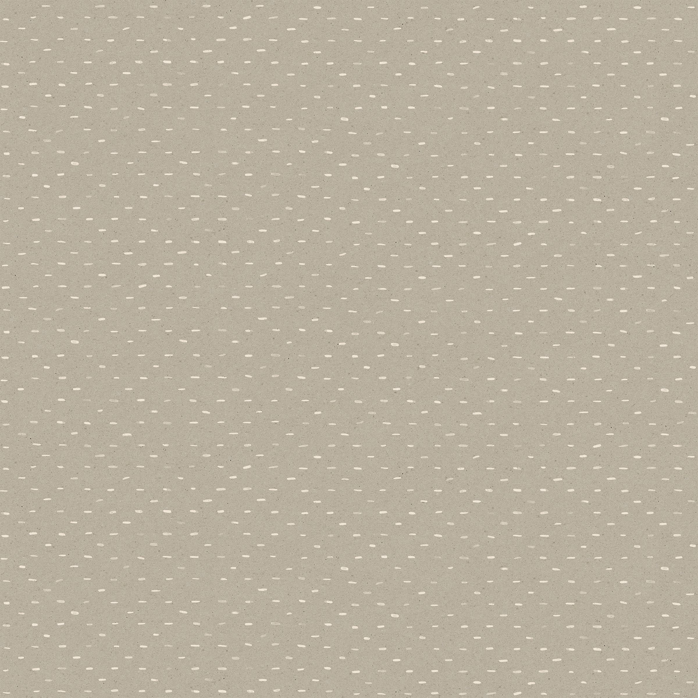 Detail of wallpaper in a dotted diamond grid in white on a sage field.