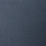 A swatch of linen fabric in a solid navy color.