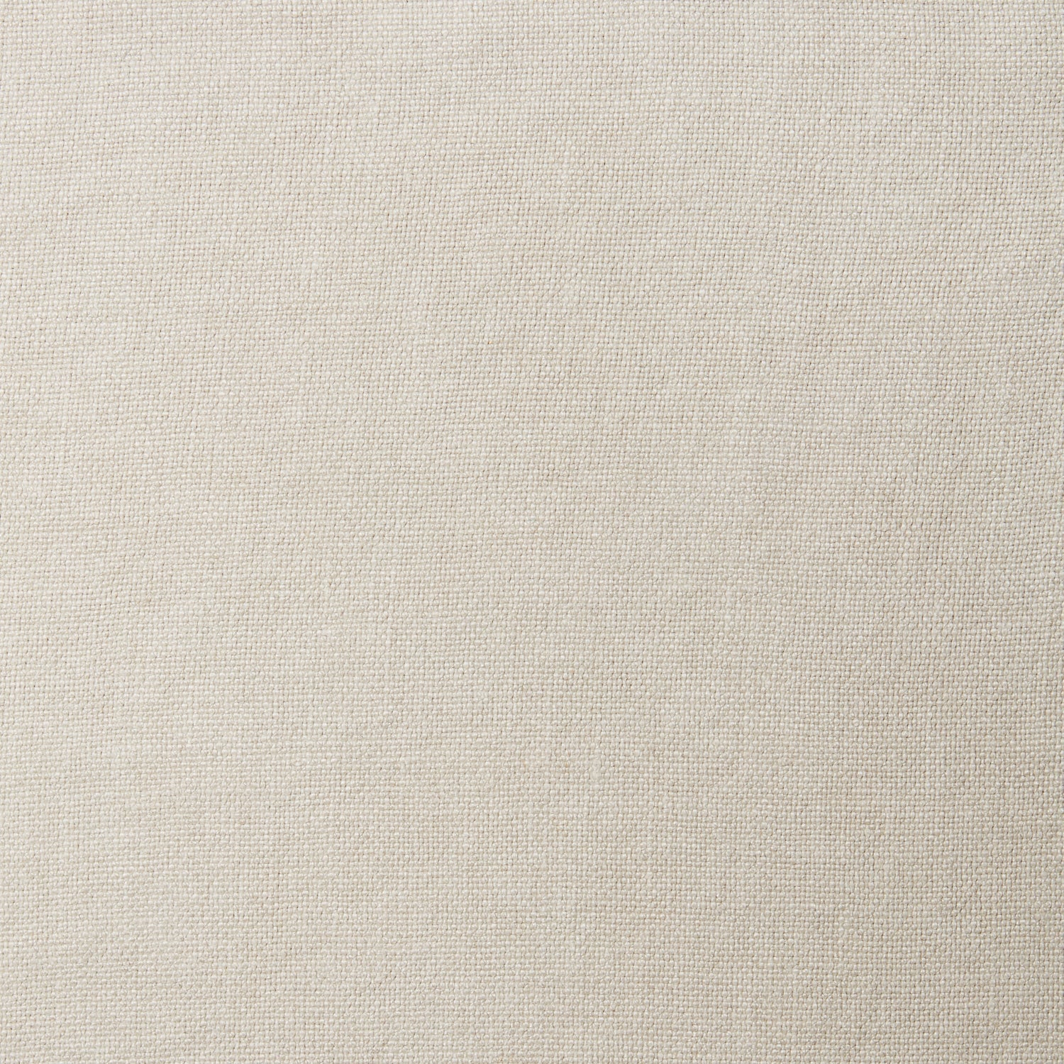 A swatch of old-world linen fabric in a solid cream color.