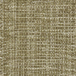 Detail of a flatweave with a strié effect in shades of olive green