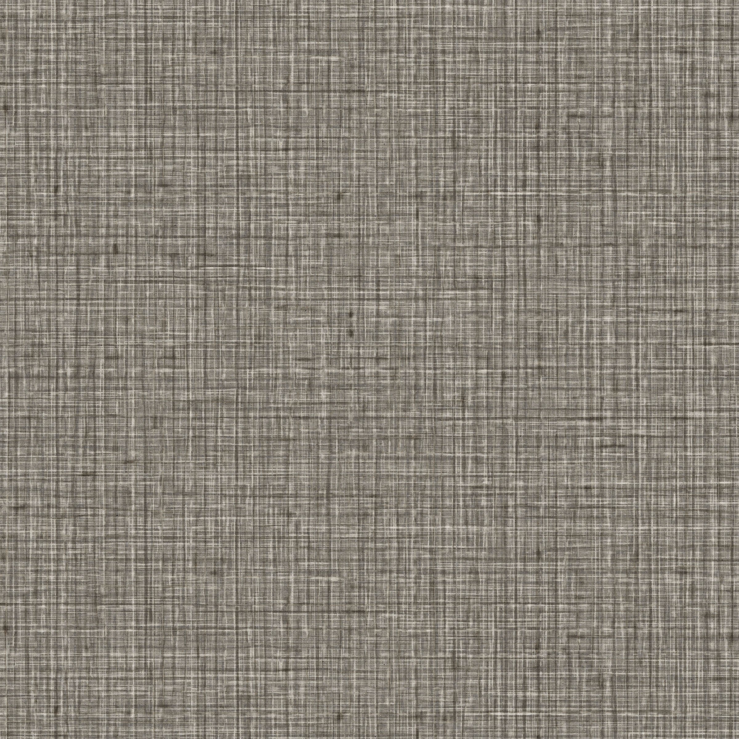 Detail of fabric in a textured tweed pattern in shades of gray.