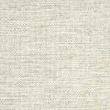Wool-polysilk broadloom carpet swatch in mottled cream and gray.