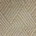 Wool broadloom carpet swatch in a high-pile chevron weave in gold.