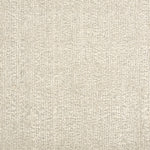 Wool broadloom carpet swatch in a textured weave in mottled cream.