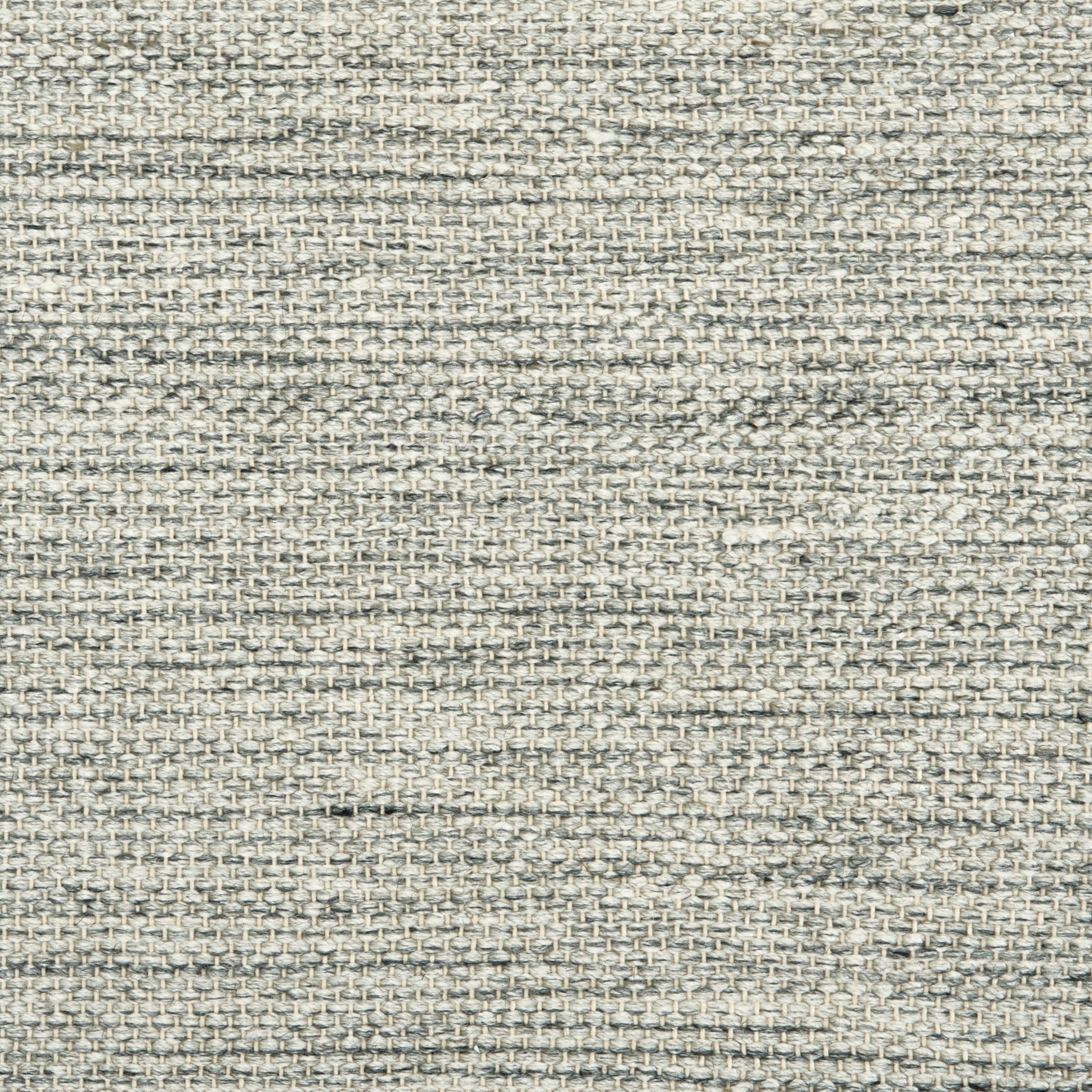 Wool-blend broadloom carpet swatch in a chunky weave texture in mottled green-gray.