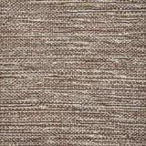 Wool-blend broadloom carpet swatch in a chunky weave texture in mottled brown and cream.