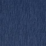 Wool broadloom carpet swatch in a ribbed weave in mottled navy.
