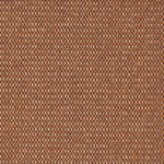 Sisal broadloom carpet swatch in a flat grid weave in bronze and chestnut.