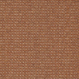 Sisal broadloom carpet swatch in a flat grid weave in bronze and chestnut.