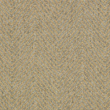 Wool broadloom carpet swatch in a herringbone weave in tan and gray.