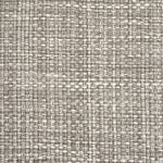 Wool-blend broadloom carpet swatch in a chunky grid weave in cream and sable.