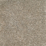 Synthetic blend broadloom carpet swatch in a cut pile texture in sable.