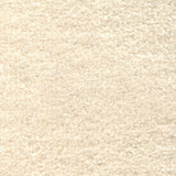 Wool broadloom carpet swatch in a cut pile texture in cream.