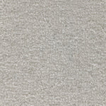 Wool broadloom carpet swatch in a cut pile texture in silver.