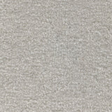 Wool broadloom carpet swatch in a cut pile texture in silver.