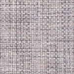 Wool-blend broadloom carpet swatch in a chunky grid weave in mottled gray, sable and white.