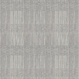 Textured sage green checkered broadloom carpet