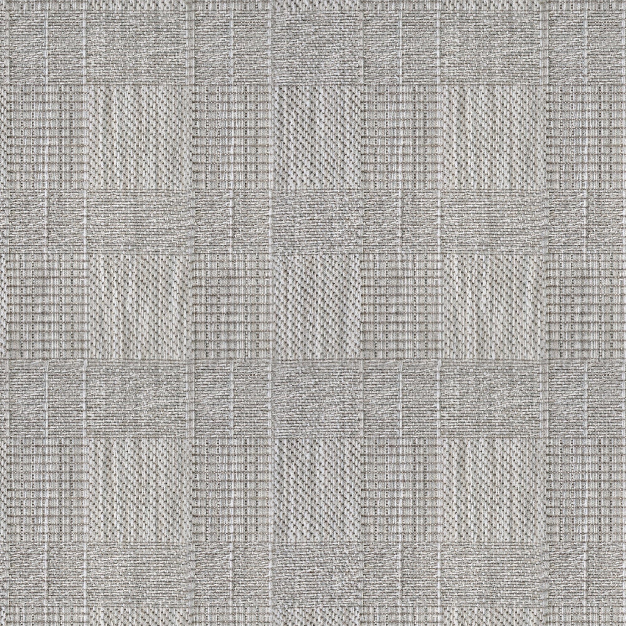 Textured sage green checkered broadloom carpet