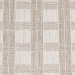 Textured beige and ivory checkered broadloom carpet