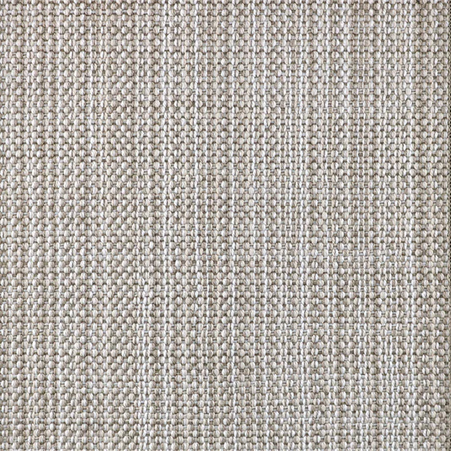 Broadloom carpet swatch in striped pattern medium grey color