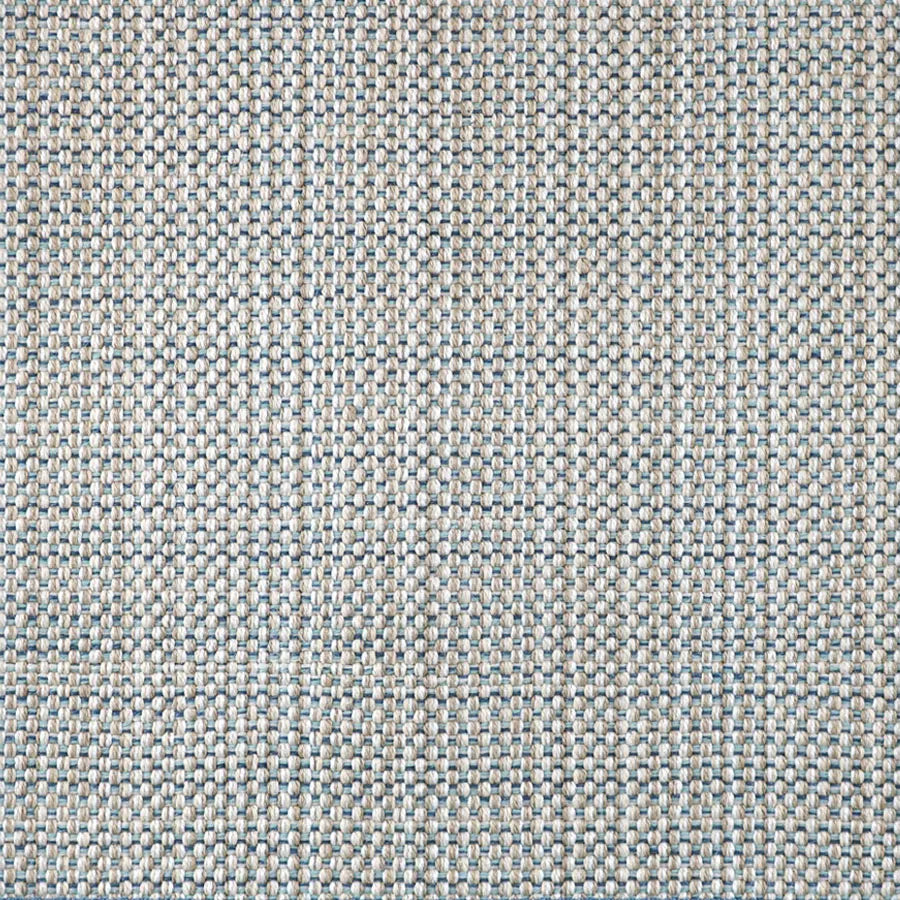 Broadloom carpet swatch in striped pattern blue grey color