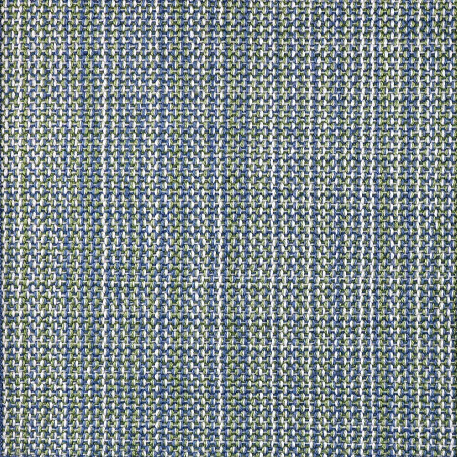 Broadloom carpet swatch in striped pattern blue green color