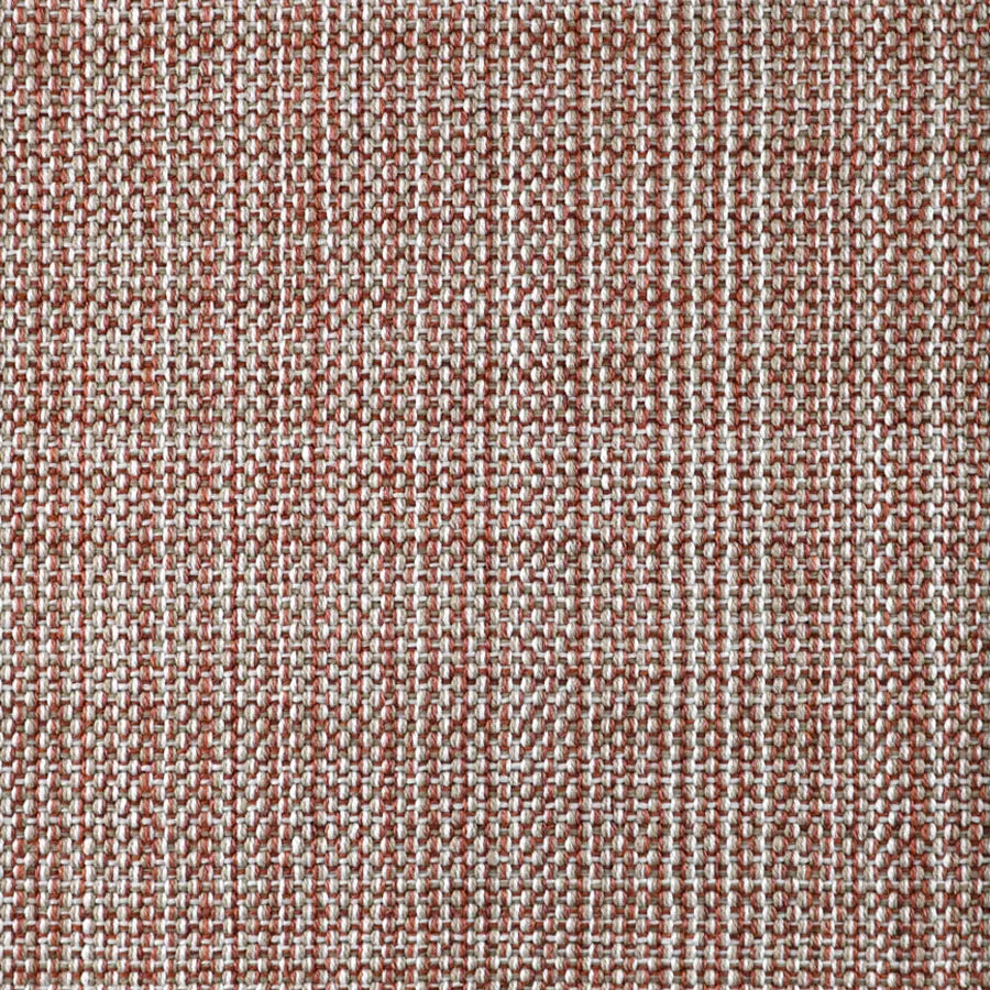 Broadloom carpet swatch in striped pattern red color