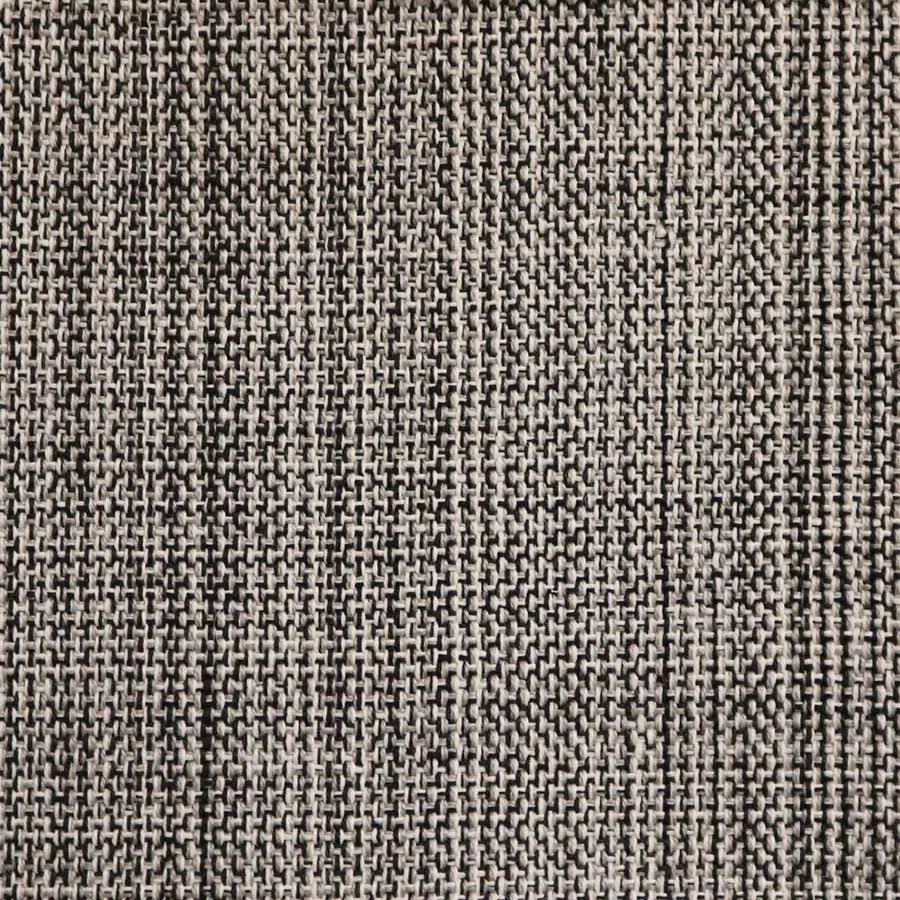 Broadloom carpet swatch in striped pattern black white color