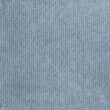 Broadloom carpet swatch in a solid pattern in a light blue design