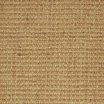 Broadloom carpet swatch in textured pattern light tan color