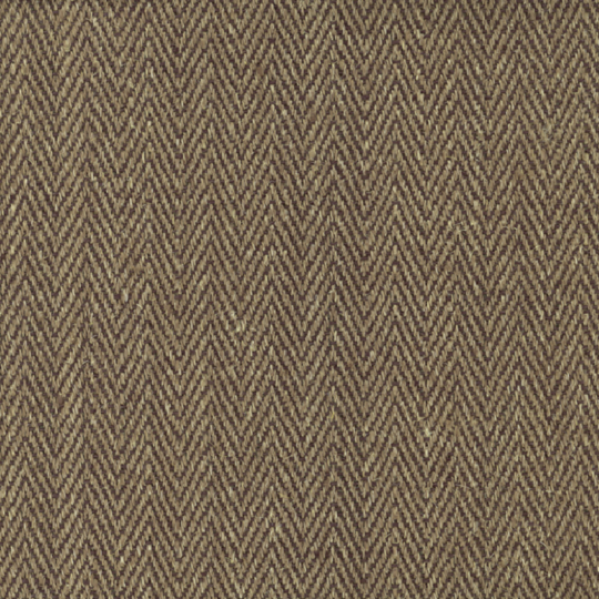 Broadloom carpet swatch herringbone design in black tan