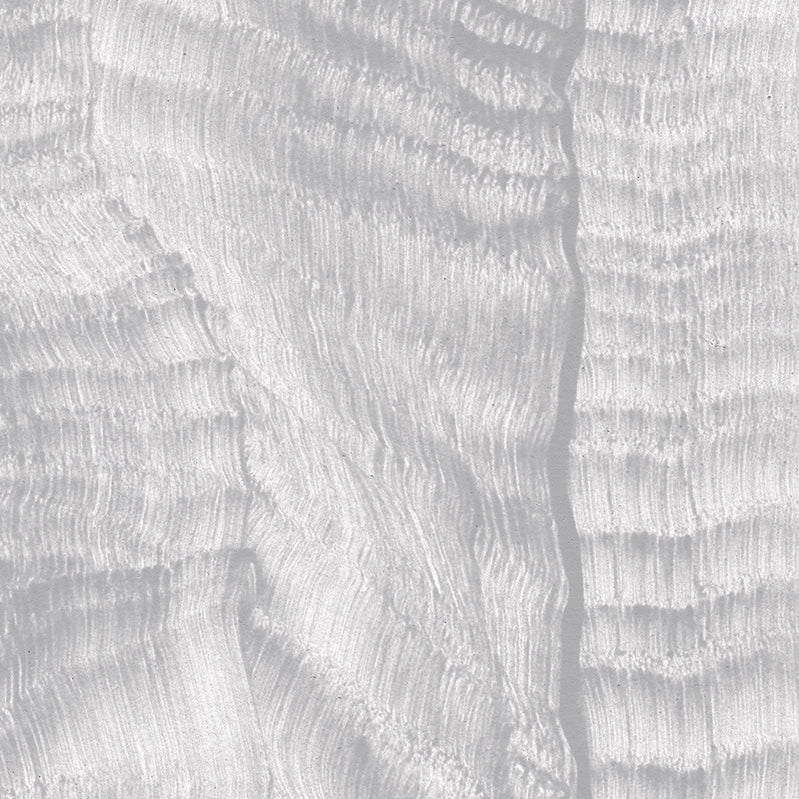 Detail of a wallpaper in an abstract textural pattern in metallic gray.