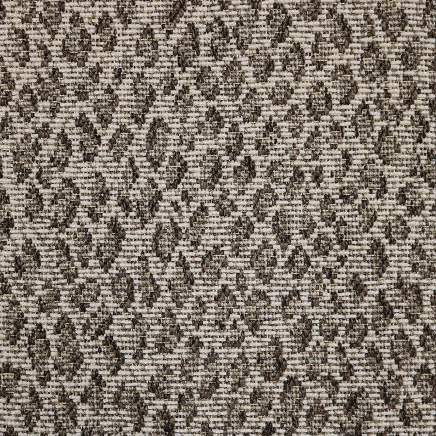 Broadloom carpet swatch animal print design in brown white