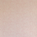 Detail of wallpaper in a textural grid print in shades of pink and cream.