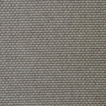 Broadloom carpet swatch in a solid pattern light grey color