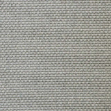 Broadloom carpet swatch in a solid pattern light grey color