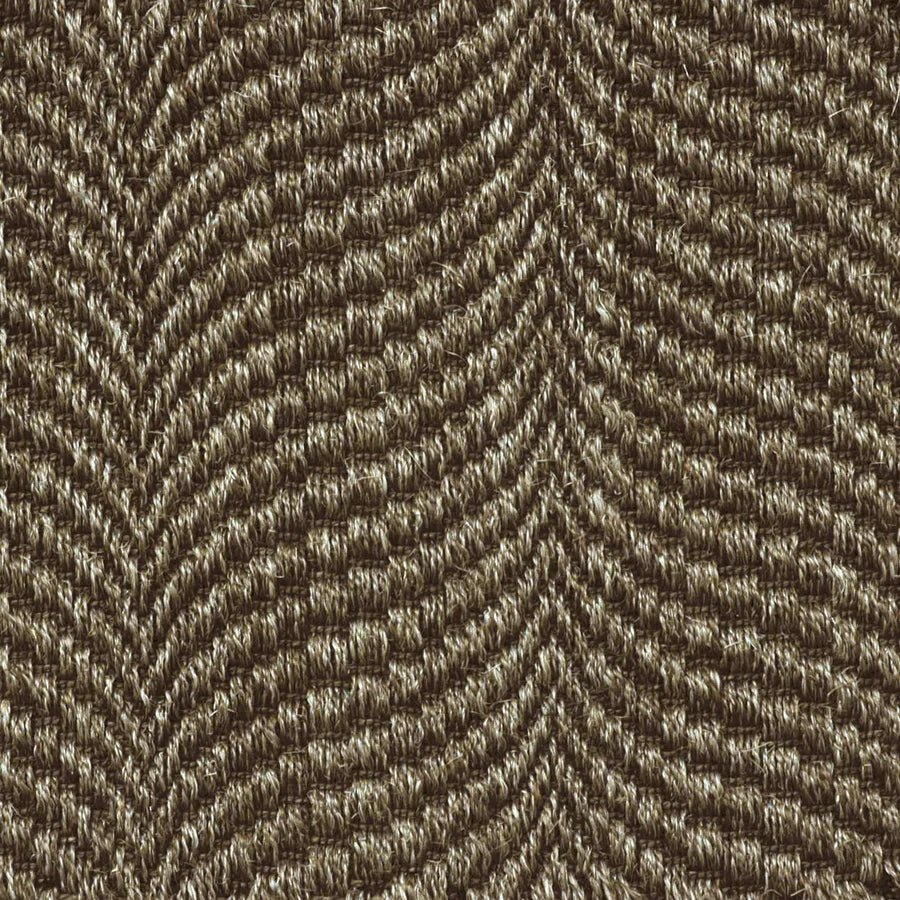 Broadloom carpet swatch geometric design in brown