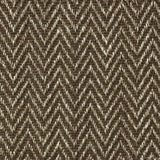 Broadloom carpet swatch herringbone design in brown