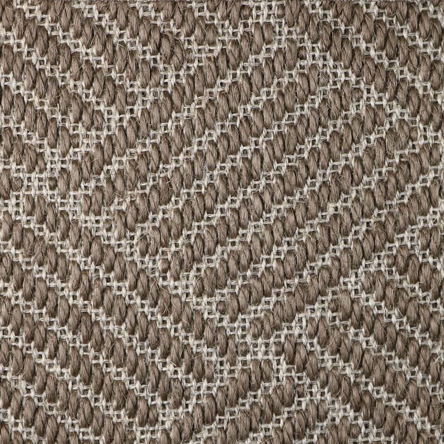 Broadloom carpet swatch in a textured pattern grey color