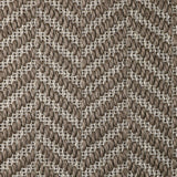 Broadloom carpet swatch herringbone design in dark grey 