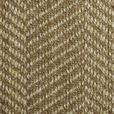 Broadloom carpet swatch herringbone design in brown