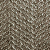 Broadloom carpet swatch herringbone design in metallic grey