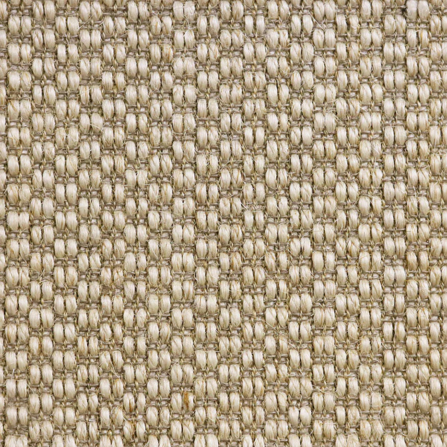 Broadloom carpet swatch textured design in ivory