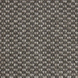 Broadloom carpet swatch textured design in dark grey