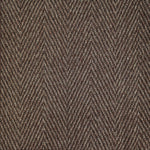 Broadloom carpet swatch herringbone design in brown