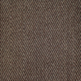 Broadloom carpet swatch herringbone design in brown