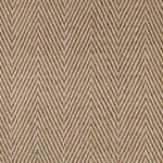 Broadloom carpet swatch herringbone design in cream tan