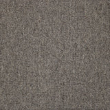 Broadloom carpet swatch in a solid pattern dark grey color