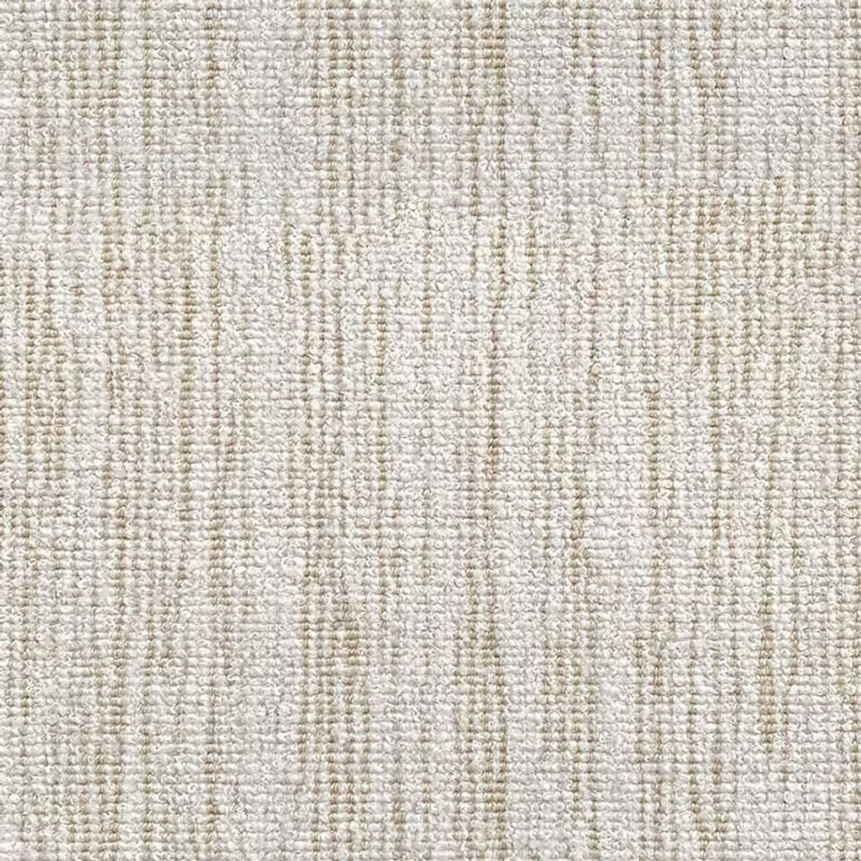 Textured strié carpet in cream and beige. 
